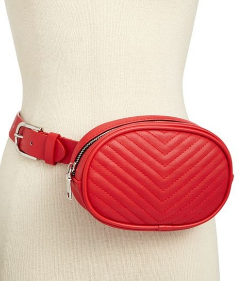 🆕 Steve Madden Red Belt Bag - Picture 7 of 8